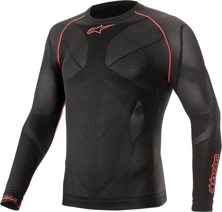 Ride Tech V2 Summer Long Sleeve Underwear Top - Black - M/L 4752521-13-M/L