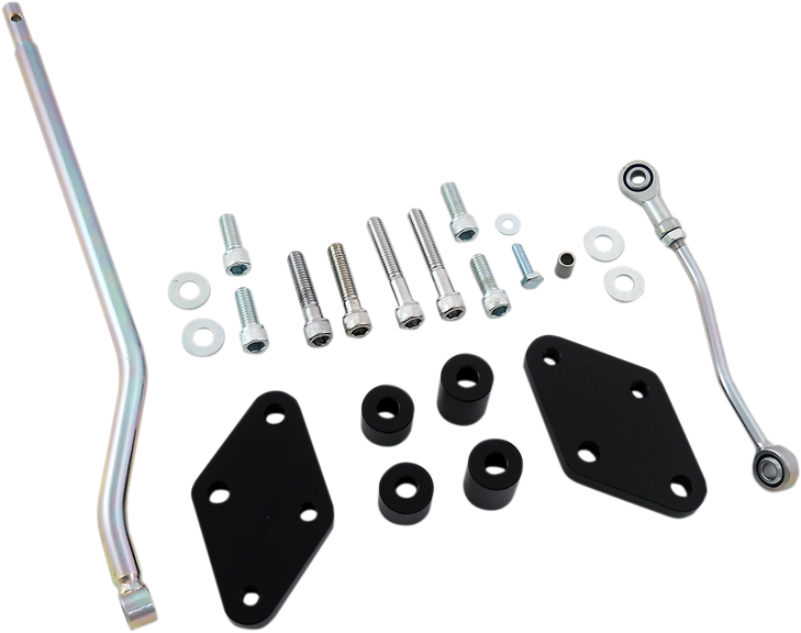 Drag Specialties Reduced Reach Forward Control Relocation Kit - 2" Rearward - Xl