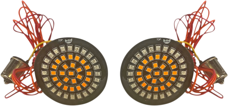 Custom Dynamics Bullet Rear Turn Signal 1156 - Amber Lens Gen-4-Ar2-1156