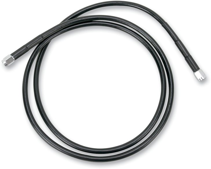 Drag Specialties Universal Brake Line - Black - 18"