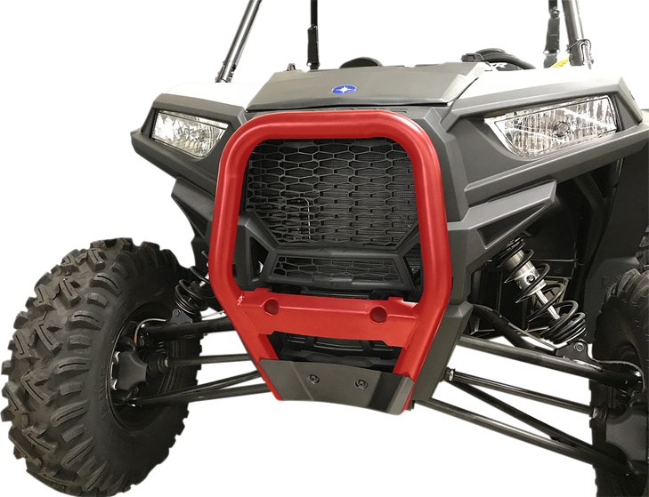Moose Racing Bull Bar - Front - Rzr - Red 0530-1444