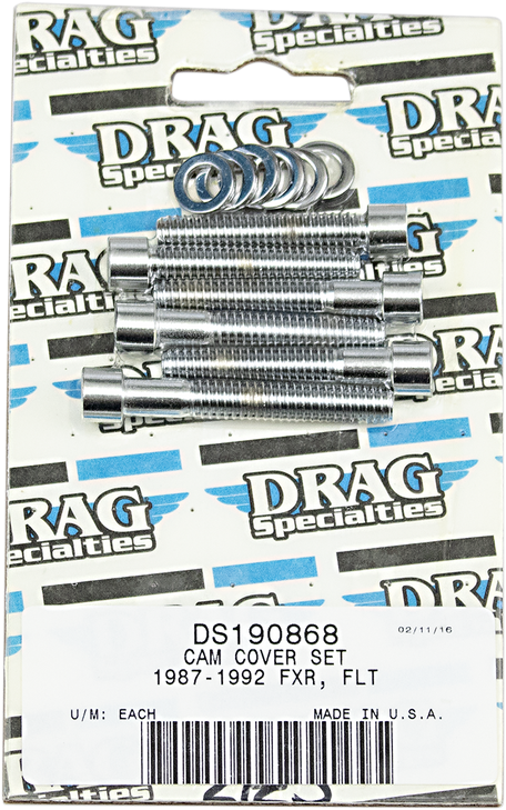 Drag Specialties Bolt Kit - Camshaft Cover - Socket-Head - Smooth - Big Twin