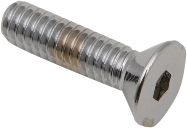 Drag Specialties Bolts - Flat-Head - Chrome - 1/4"-20 X 1"