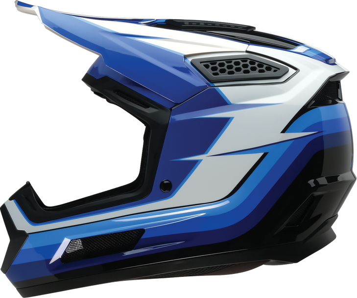 Z1R Helmet Dirt Maxx Vortex Blue/White Xs