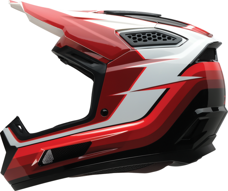 Z1R Helmet Dirt Maxx Vortex Red/White Xs