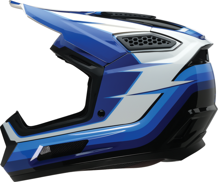 Z1R Helmet Dirt Maxx Vortex Blue/White Sm