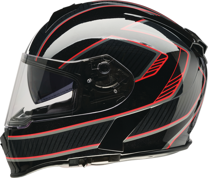 Z1R Warrant Helmet - Amplify - Black/Red - Xl