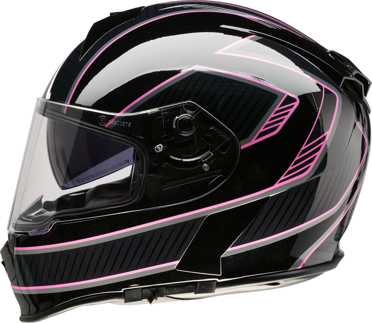Z1R Warrant Helmet - Amplify - Black/Pink - 2Xl