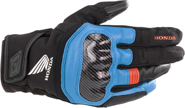 Honda Smx Z Drystar Gloves - Black/Blue/Bright Red - 3Xl 3527321-1737-3X