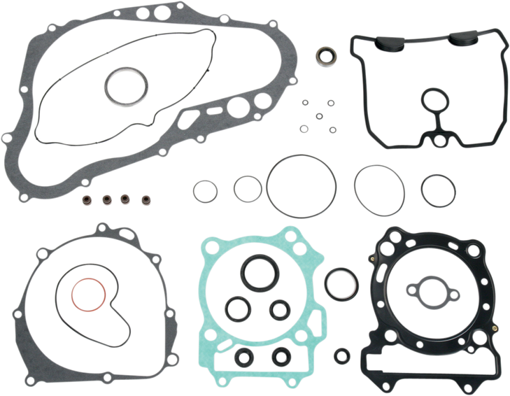 Moose Racing Motor Gasket Kit With Oil Seal - Kawasaki/Suzuki 811585Mse