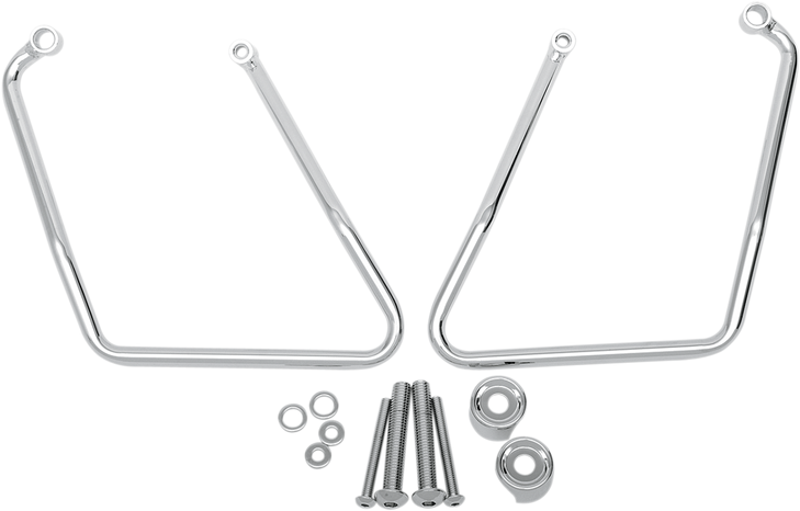 Drag Specialties Saddlebag Support - Chrome - Xl '04-'22