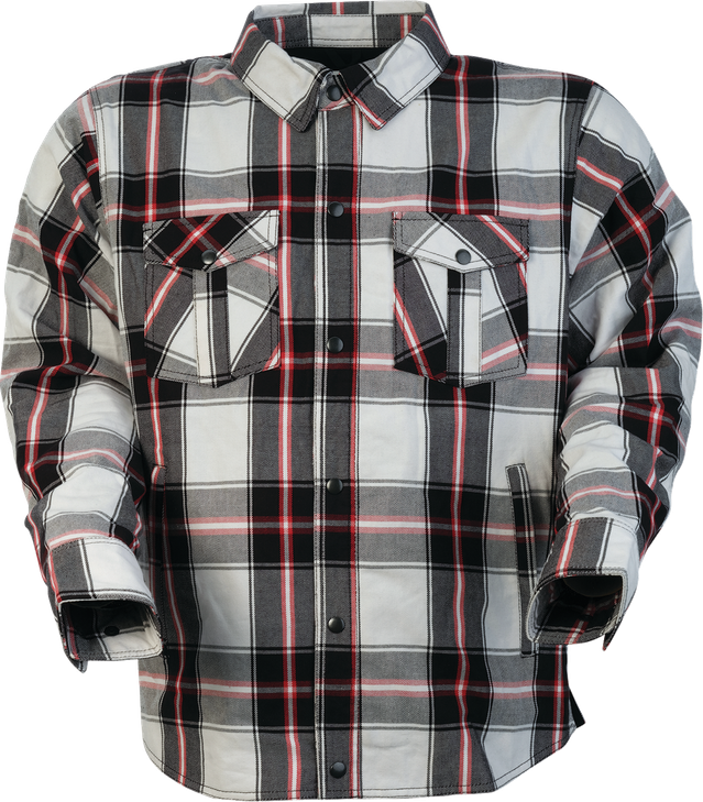 Z1R Jacket Ashwood Flannel White/Red 4Xl