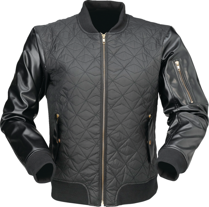 Z1R Women'S Bomber Jacket - Black - 2W