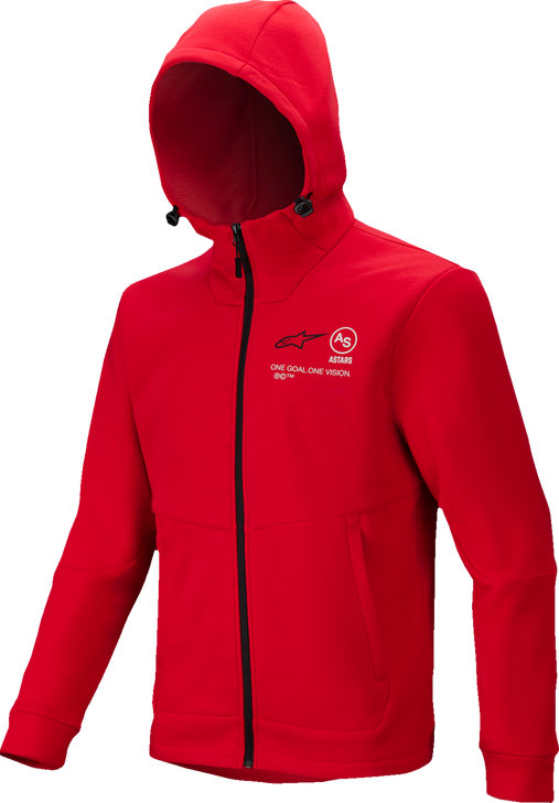 Racer Mx Fleece Hoodie - Bright Red - 3Xl 3800125-3010-3X