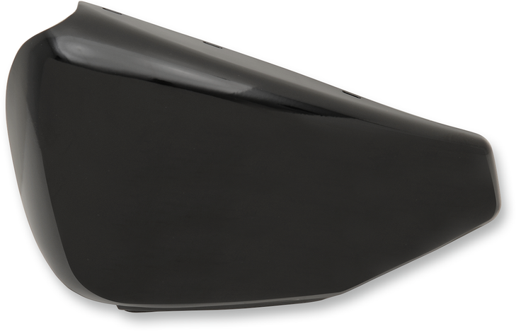 Drag Specialties Side Cover - Left - Gloss Black