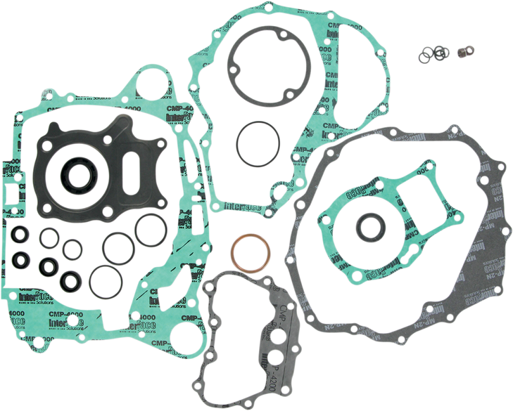 Moose Racing Motor Gasket Kit With Oil Seal - Honda 811888Mse