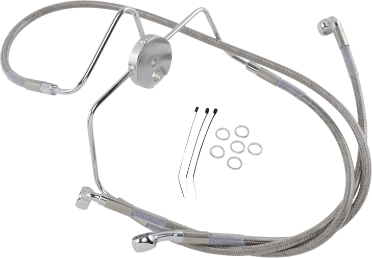 Drag Specialties Line Brk Ft Flhr94-07Ss+4