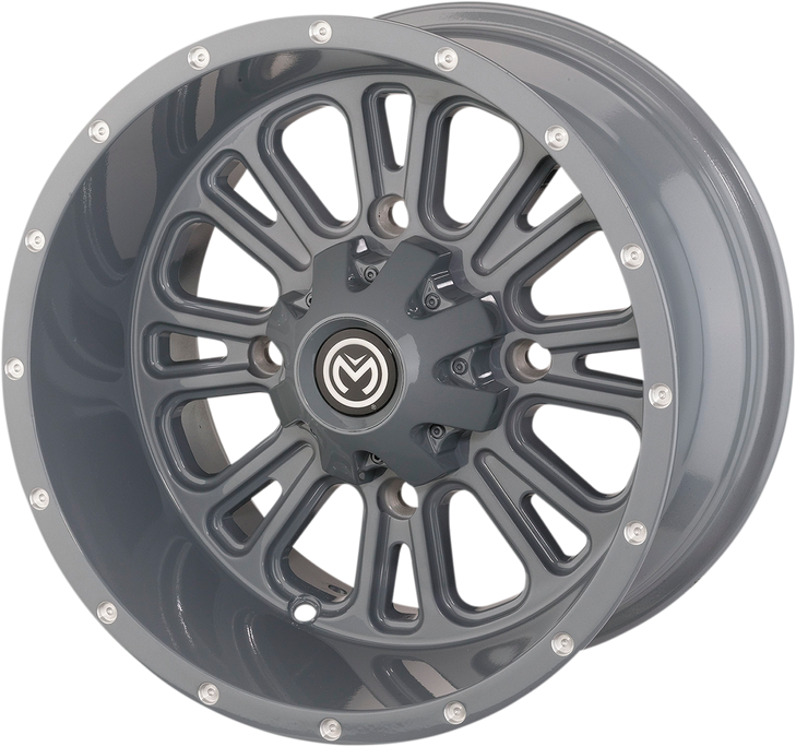 Moose Utility Wheel - 399X - Front - Gray - 14X7 - 4/156 - 4+3 399Mo147156Kg4