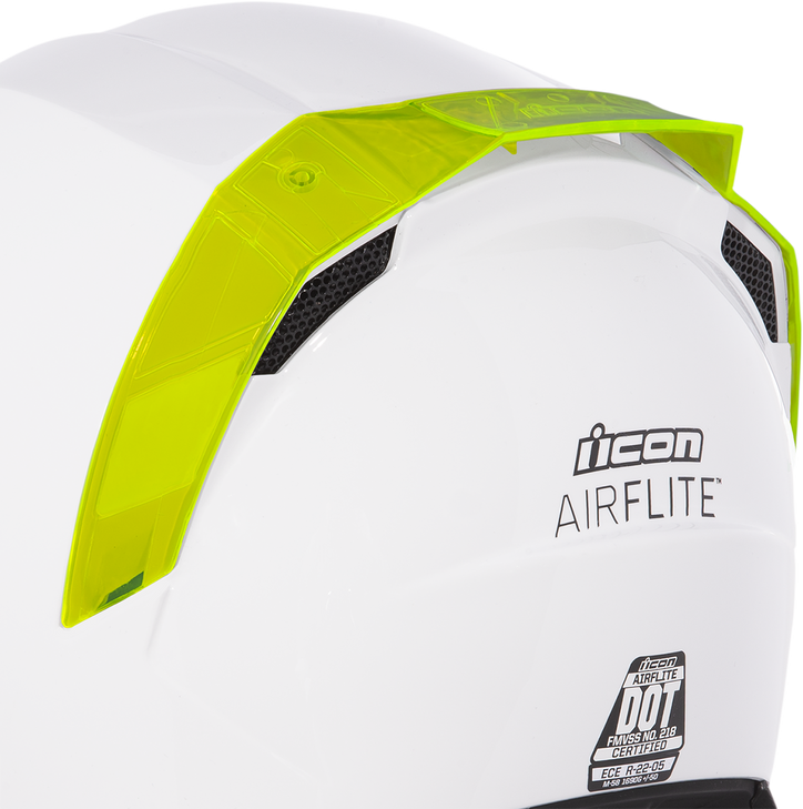 Icon Airflite Rear Spoiler - Dayglo Green