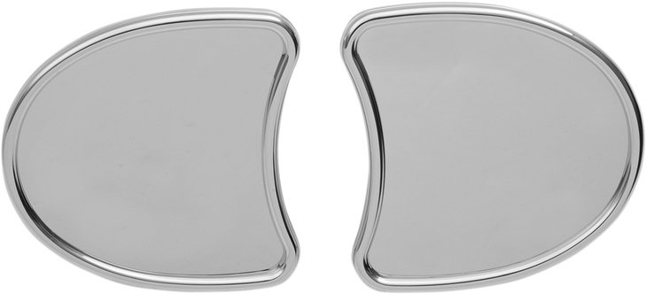 Drag Specialties Mirror - Side View Without Blind Spot - Half-Moon - Chrome