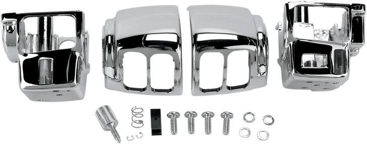 Drag Specialties Handlebar Switch Housing Kit - Chrome