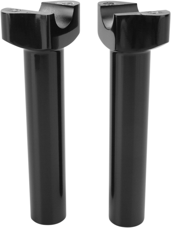Drag Specialties Risers - Straight - 6-1/2" - Black