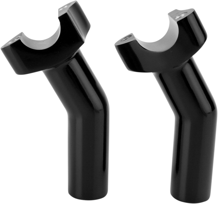 Drag Specialties Risers - Pullback - 4-1/2" - Black