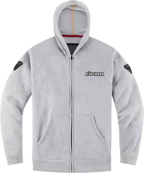 Icon Uparmor Hoodie - Gray - Large