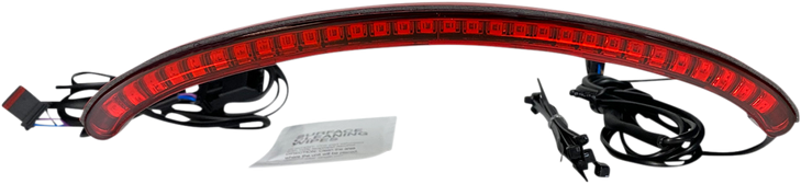 Custom Dynamics Led Taillight With Turn Signal - Red Cd-Fatbob-R