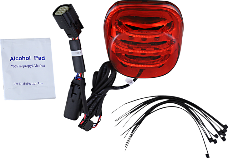 Custom Dynamics Mini Taillight - Red Pb-Elimtl-Ss6-R