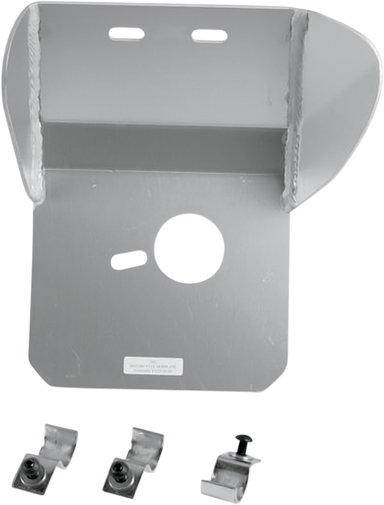 Moose Racing Skid Plate - Silver - Yamaha - Yz 125 245