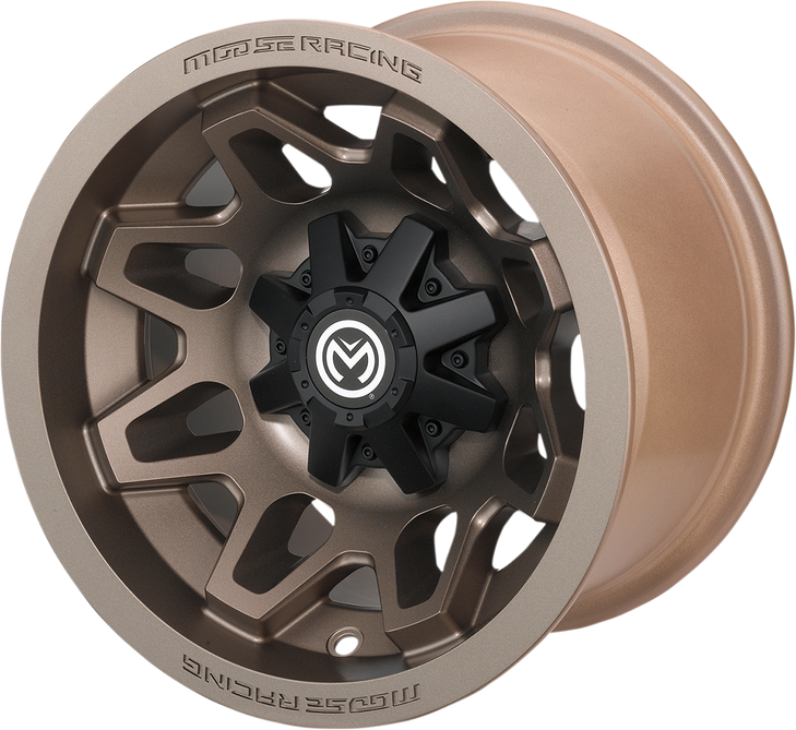 Moose Utility Wheel - 416X - Front/Rear - Bronze - 14X7 - 4/136 - 5+2 416Mo147136Bz55