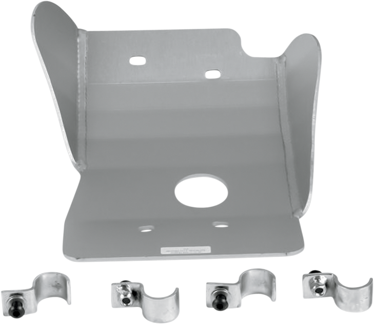 Moose Racing Skid Plate - Silver - Suzuki - Rm 125 239