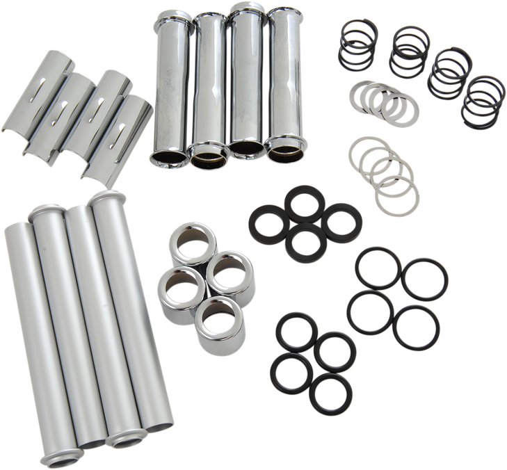 Drag Specialties Pushrod Tube Kit - Chrome - Xl
