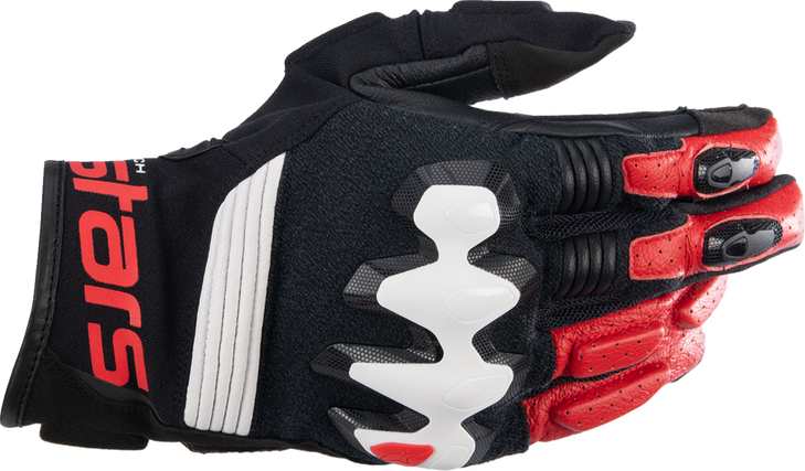 Halo Gloves - Black/White/Bright Red - 3Xl 3504822-1304-3X