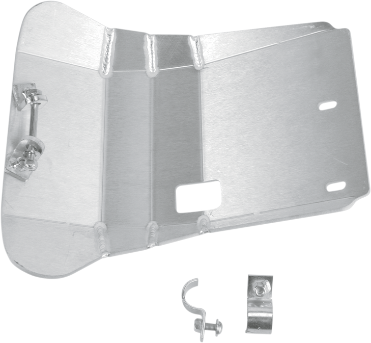 Moose Racing Skid Plate - Silver - Yamaha - Tw 200 278