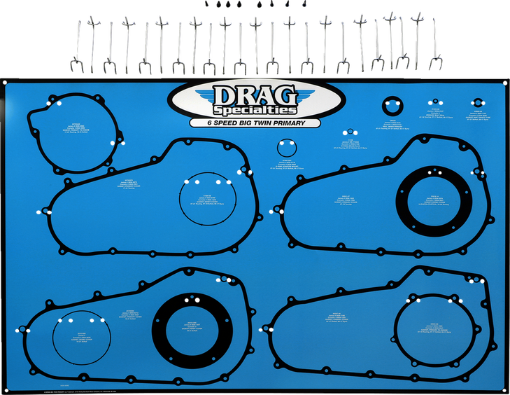 Drag Specialties Board Gasket 6Sp Bt Prim