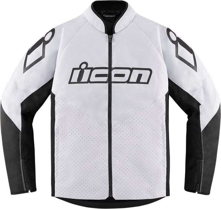 Icon Hooligan Jacket - White - Medium
