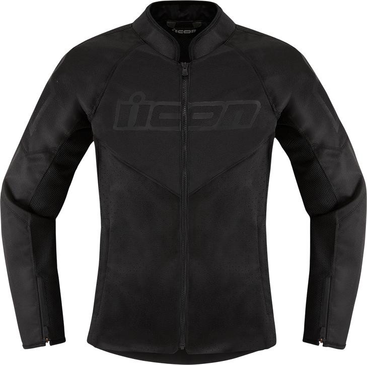 Icon Women'S Hooligan Ce Jacket - Black - 2Xl