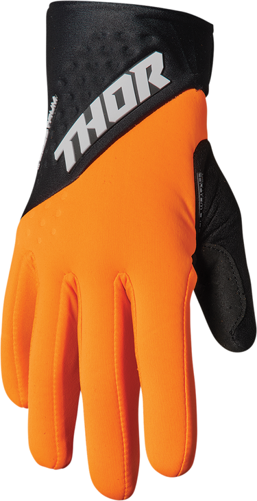 Thor Spectrum Cold Weather Gloves - Orange/Black - Medium
