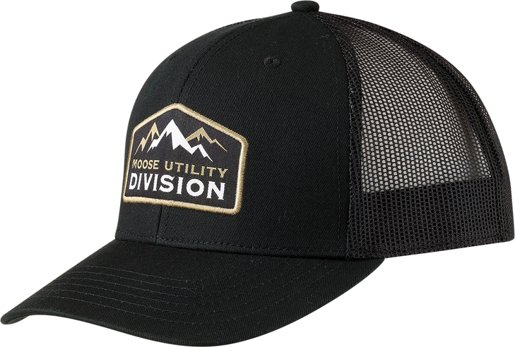 Moose Racing Mud Mountain Hat - Black - One Size 2501-3819