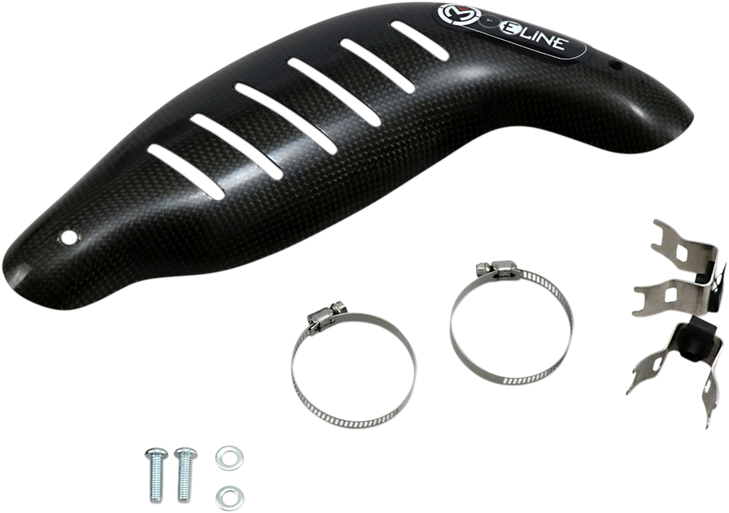 Moose Racing Pipe Guard - Stock Mhs25017F