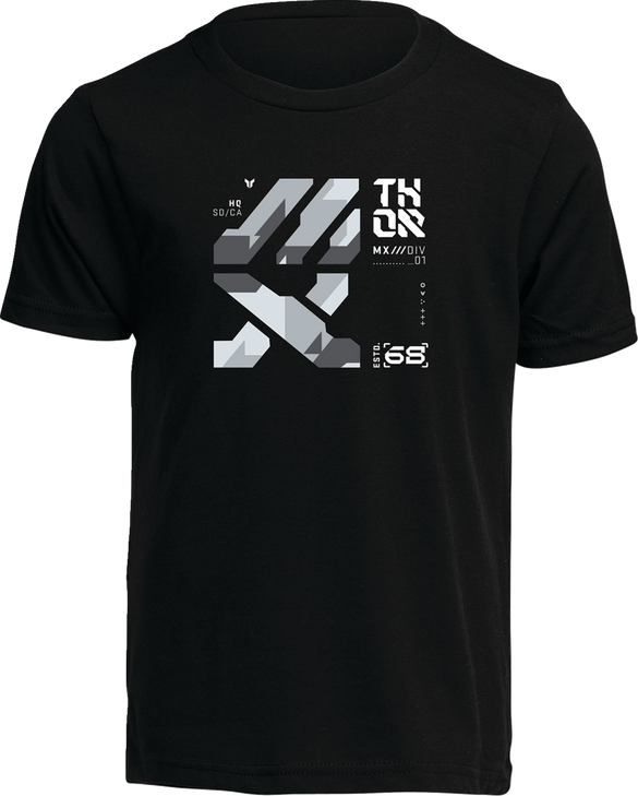 Youth Forge T-Shirt - Black - Small