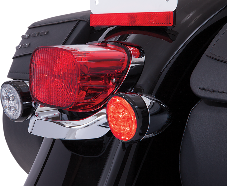 Ciro Turn Signal Insert - Red Led - Black 45521