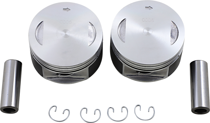 Drag Specialties Piston Kit - 3.750" +0.005" - 88" Motor - Twin Cam