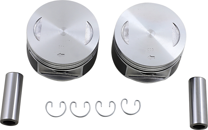 Drag Specialties Piston Kit - 3.750" +0.010" - 88" Motor - Twin Cam