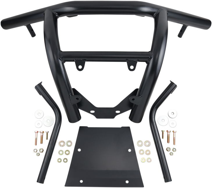 Moose Racing Front Bumper - Black - Maverick 0530-1454
