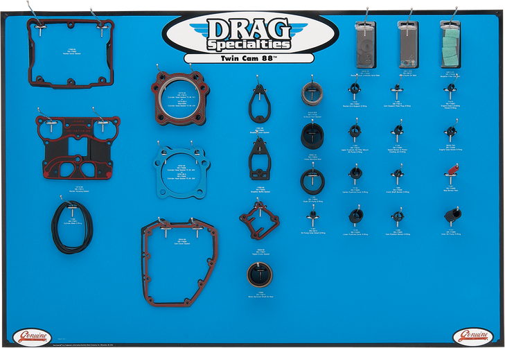 Drag Specialties Gasket Display - Big Twin