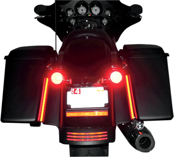 Custom Dynamics Plasma Rod -8" - Pair Mplasma-Red-Pr