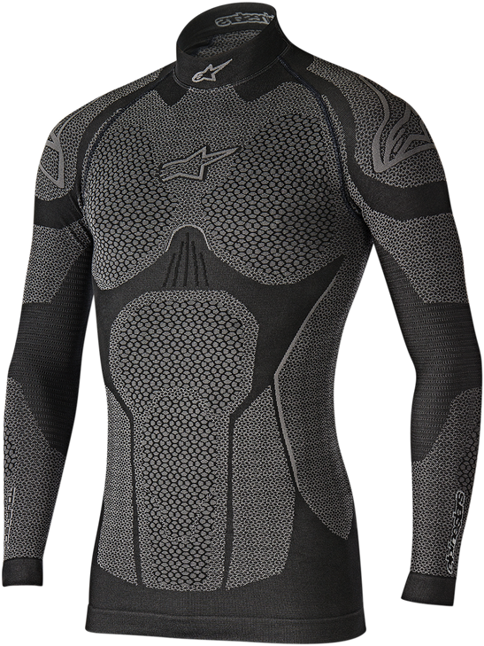Ride Tech Winter Long-Sleeve Underwear Top - Black/Gray - Xs/S 4752117106-Xs/S